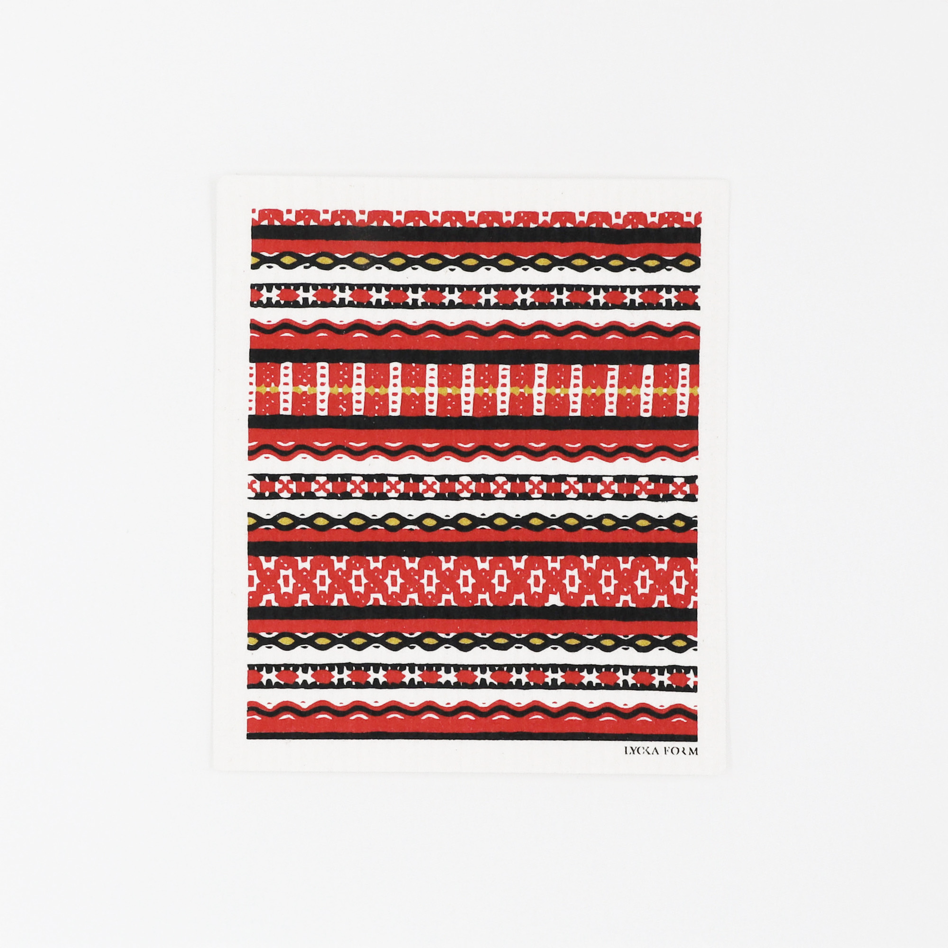 Disktrasa Tina miljövänlig med dalainspirerat motiv