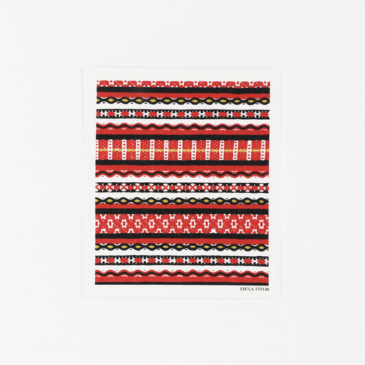 Disktrasa Tina miljövänlig med dalainspirerat motiv